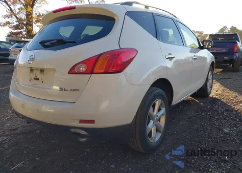 2010 Nissan Murano Sl z USA, uszkodzony, nr VIN JN8AZ1MW8AW127936